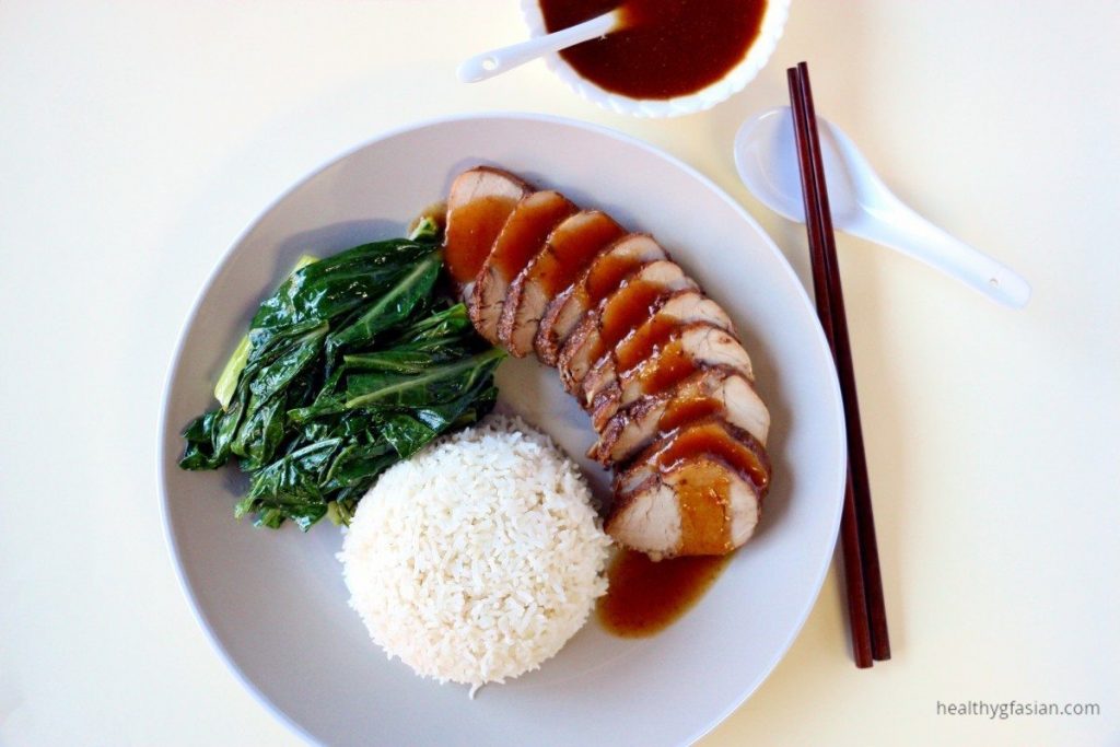 Chinese Barbecue Pork Rice (Char Siu Fan) Gluten Free