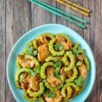 Chicken and Bitter Melon Stir Fry Gluten Free