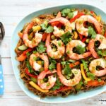 Easy Prawns Lo Mein Gluten Free