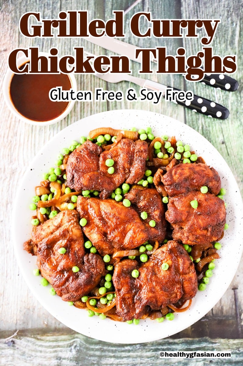Grilled Curry Chicken Thighs Gluten Free