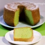 Pandan Chiffon Cake Gluten Free